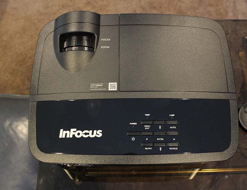 InFocus_IN2128_Hardware_Top