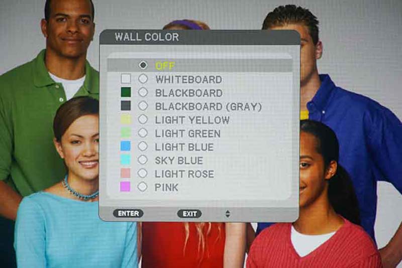 NEC-MC372X-Menu