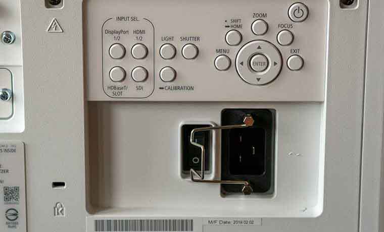 NEC-PX1005QL-Power-and-Control-Panel-