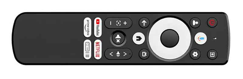 Aurzen-Boom-Air-1080p-Smart-Portable-Projector-Review_Remote-Control