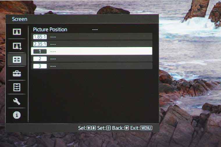 Sony-VW915ES-Menu