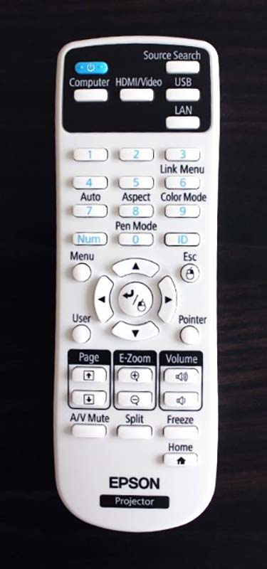 Epson-PowerLite-680_Remote-Control