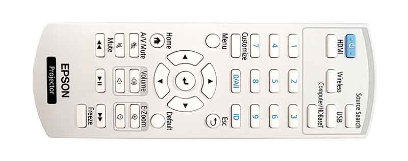 Epson-PowerLite-L890E_Remote-Control