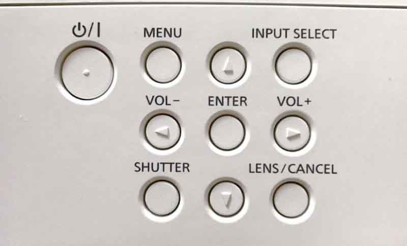 Panasonic-PT-MZ670U-Projector_Control-Panel