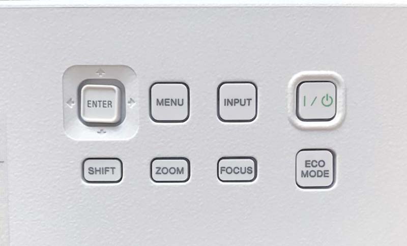 Sony-VPL-FHZ61_Control-Panel
