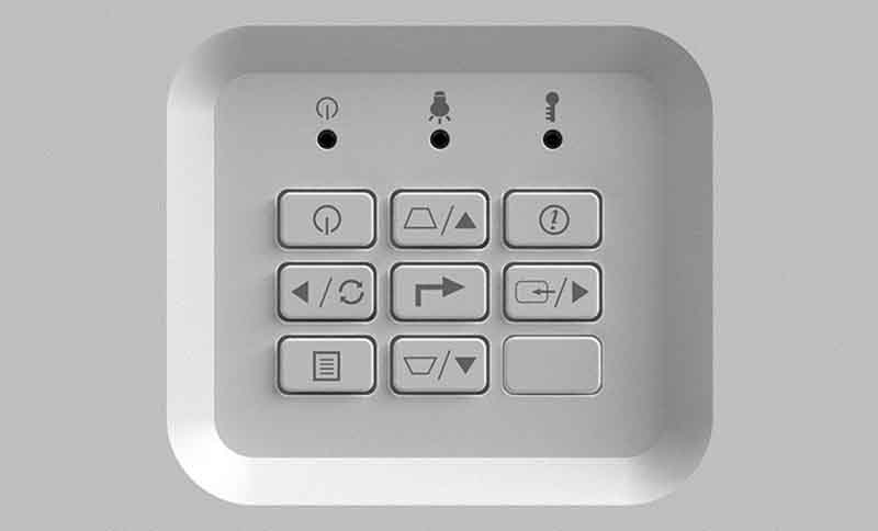 Optoma_EH330UST_Control_Panel.