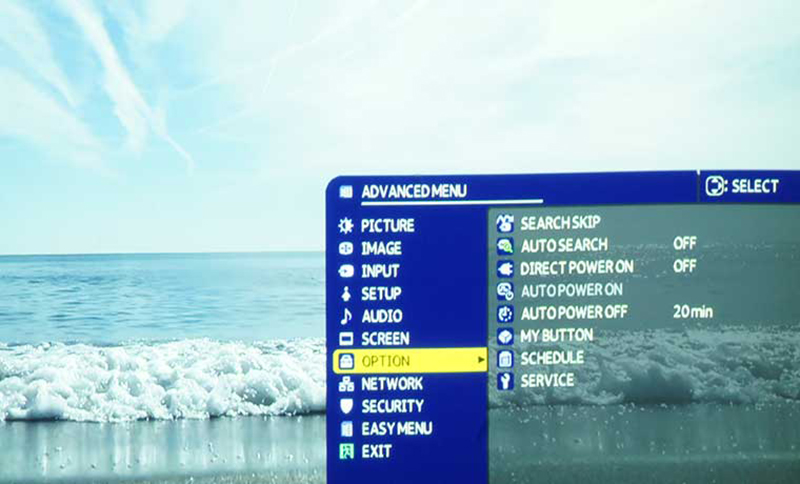 MP-JU4001-Menu