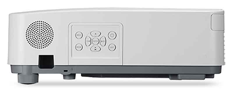 NEC-525WL-leftside-controls