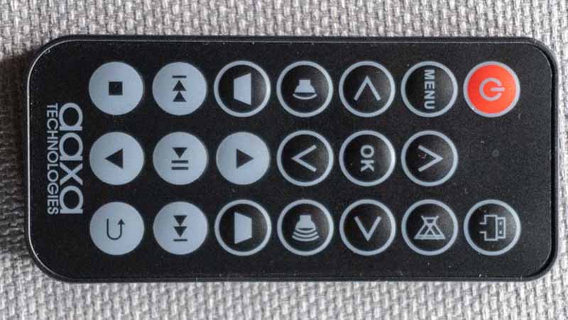 AAXA-P400-Sample-Remote
