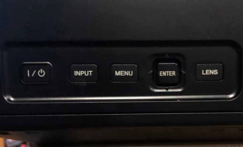 Sony_VPL-VW995ES_Control_Panel