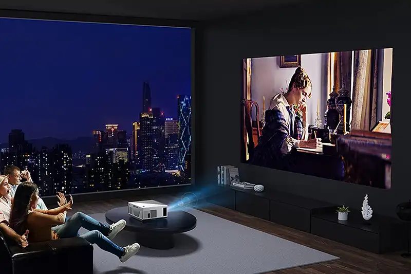 چرا استفاده از ویدئو پروژکتور بدون پرده ایدهآل است؟