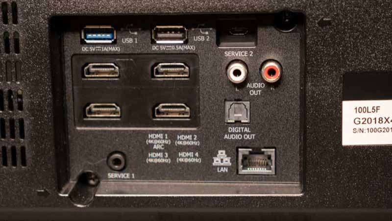 Hisense-100L5F-inputs