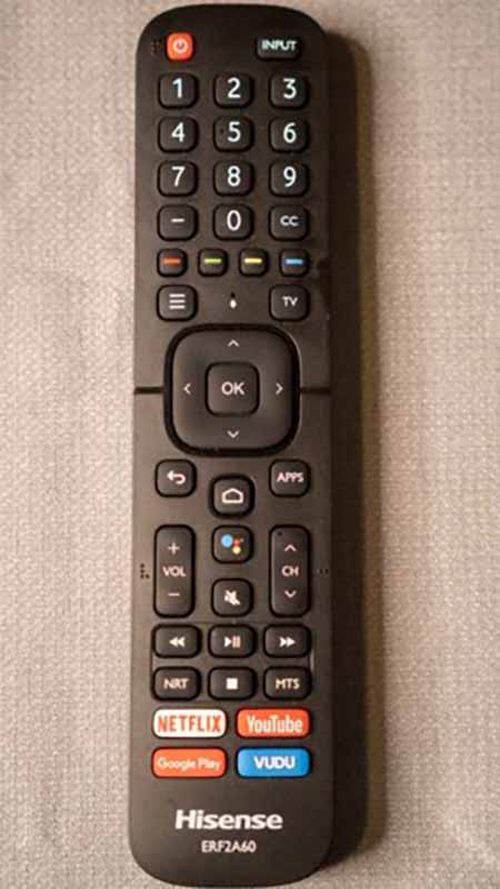 Hisense-100L5F-remote-control