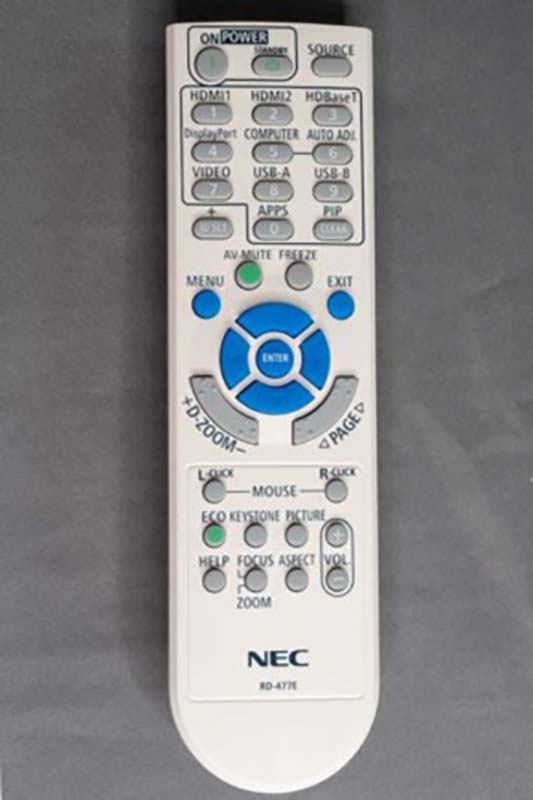 NEC-P506QL-Remote