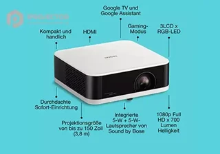 ویدئو پروژکتور اپسون  Epson Lifestudio Pop EF-61W