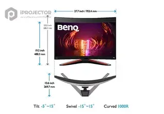 مانیتور گیمینگ بنکیو  BenQ MOBIUZ EX3210R 